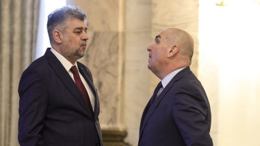 Marcel Ciolacu și Ilie Bolojan stau de vorba